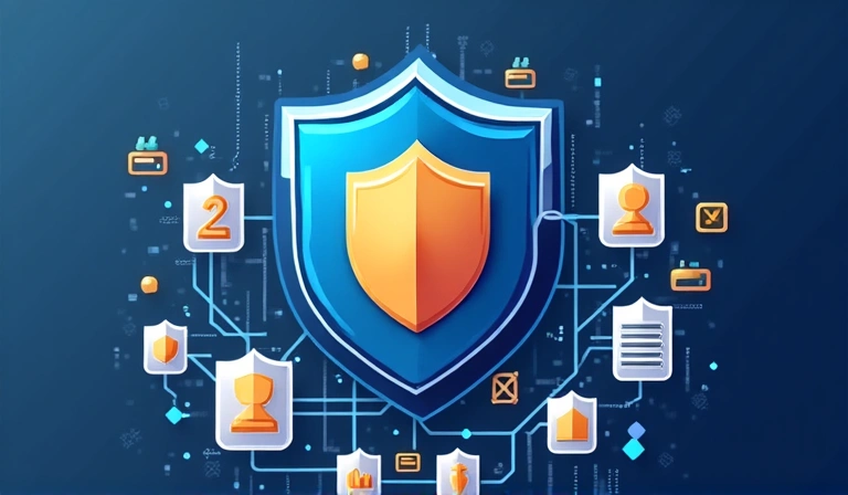 データプライバシーとセキュリティの概念図