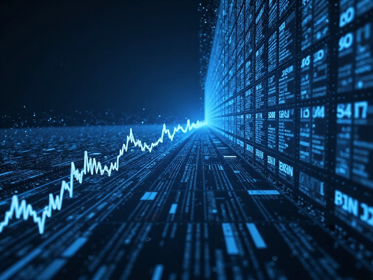 データ分析とモデル開発を示す概念画像