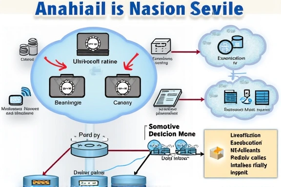 不正検出のネットワークセキュリティ図